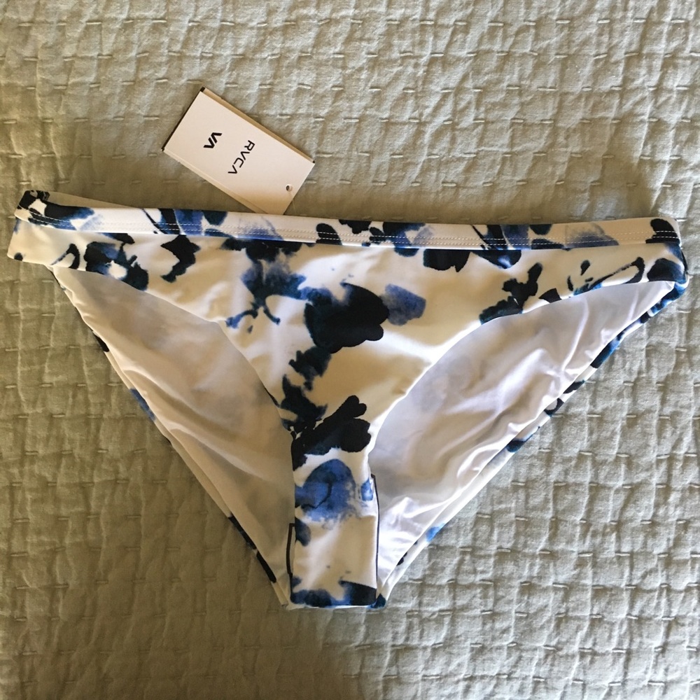 RVCA liquid rose bikini bottoms (M)